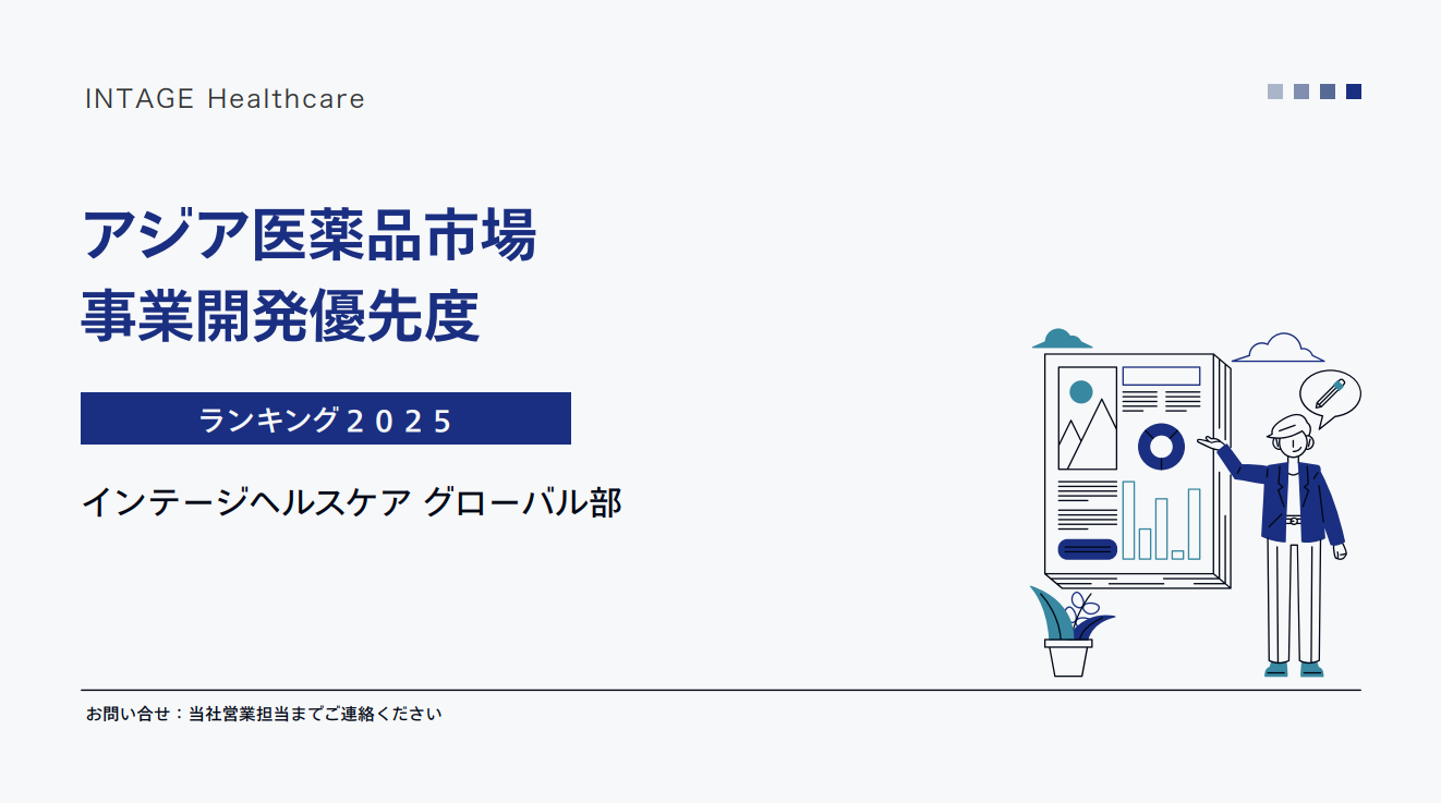 アジア医薬品市場事業開発優先度<br>ランキング2025の資料イメージ